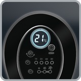 Rowenta Turmventilator VU 6670 FO silber/schwarz