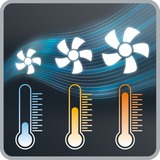 Rowenta Turmventilator VU 6670 FO silber/schwarz