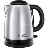 Russell Hobbs Wasserkocher 23912-70 edelstahl (gebürstet)/schwarz, 1,7 Liter