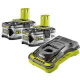 Ryobi 18 V Akku-Starterset RC18150-250 grün/schwarz, Ladegerät + 2x Akku