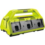 Ryobi 18 V ONE+ 6-fach Ladestation RC18627 grün/schwarz