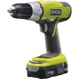 Ryobi Akku-Bohrschrauber R18DDP-L13S, 18Volt grün/schwarz, Li-Ionen Akku 1,3Ah