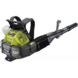 Ryobi MAX POWER Akku-Laubgebläse RY36BPXA-0 mit Tragegeschirr, 36Volt grün/schwarz, ohne Akku und Ladegerät