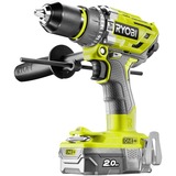 Ryobi ONE+ Akku-Schlagbohrschrauber R18PD7-220B, 18Volt grün/schwarz, 2x Li-Ionen Akku 2,0Ah