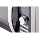 SHARP R843INW, Mikrowelle silber/schwarz