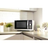 SHARP R843INW, Mikrowelle silber/schwarz