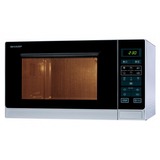 SHARP R-342INW, Mikrowelle silber