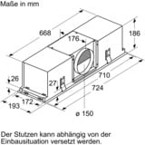 Siemens CleanAir Umluftmodul LZ21JXC51, Umrüst-Set edelstahl