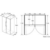 Siemens GS36NAIDP iQ500, Gefrierschrank edelstahl