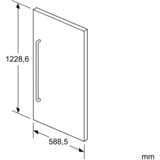 Siemens KF40ZSX0, Frontpanel silber