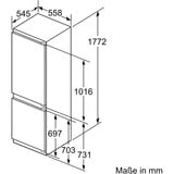 Siemens KI86SADE0 iQ500, Kühl-/Gefrierkombination 