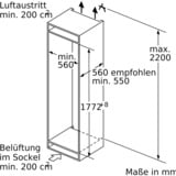 Siemens KI86SADE0 iQ500, Kühl-/Gefrierkombination 