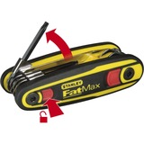 Stanley Stiftschlüssel Set FatMax 0-97-553, Schraubendreher gelb/schwarz, ergonomischer Korpus