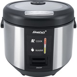 Steba Reiskocher RK3 edelstahl/schwarz, 3,5 Liter