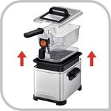 Tefal Filtra Pro FR510, Fritteuse silber, 2.400 Watt