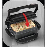 Tefal Optigrill+ Snacking & Baking GC7148, Elektrogrill schwarz, 2.000 Watt