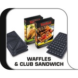 Tefal Snack Collection SW 852D, Sandwichmaker silber