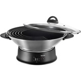 Tefal WOK 3000.10 silber/schwarz, Retail