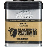 Traeger Blackened Saskatchewan Rub, Gewürz 227 g, Streudose