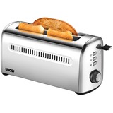 Unold 4er-Toaster Retro edelstahl, 1.500 Watt, für 4 Scheiben Toast