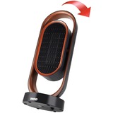 Unold Keramik-Heizlüfter 3D schwarz/kupfer, 1.800 Watt