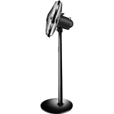 Unold Standventilator Silverline Black schwarz/chrom