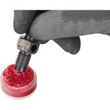VIGOR Bördelgerät DIN & SAE für 4,75mm, 5-teilig, Bördel-Werkzeug rot, für Metall-Rohre, Bremsleitungen