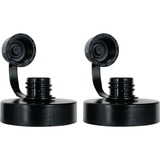 WMF KÜCHENminis Smoothie-to-go, Standmixer edelstahl/schwarz, 300 Watt, Behälter 0,6 Liter