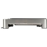 WMF Lono Quadro , Elektrogrill edelstahl/schwarz, 1.250 Watt