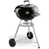 Weber Compact Kettle Ø 47cm, Holzkohlegrill schwarz