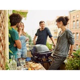 Weber Elektrogrill Q 2400, Dark Grey schwarz, 2.200 Watt