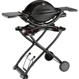 Weber Gasgrill Q 1200 Mobil Black Line schwarz