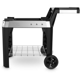 Weber Rollwagen 6539 für Pulse 1000 / 2000, Grillwagen schwarz/silber