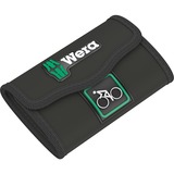 Wera Bicycle Set 2, Bit-Satz schwarz/grün, 13-teilig, in robuster Falttasche