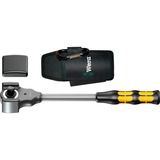 Wera Knarre KOLOSS 8002 C schwarz/gelb, mit Durchsteckvierkant, 1/2"