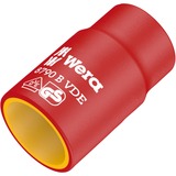 Wera VDE Zyklop-Steckschlüssel-Einsatz, 11mm, 3/8" rot/gelb, isoliert bis 1.000 Volt