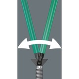 Wera Winkelschlüsselsatz 967 SPKL/9 Sechsrund, Schraubendreher mit Halteclip, mit Magnetisiergerät