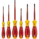 Wiha Schraubendreher-Set SoftFinish electric slimFix, 6-teilig rot/gelb