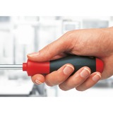 Wiha Steckschlüssel-Schraubendreher-Set SoftFinish, 5-teilig schwarz/rot