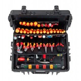 Wiha Werkzeug-Set Elektriker Competence XXL II rot/gelb, 116-teilig, mit Trolley-Koffer