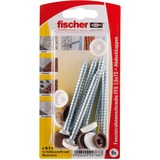 fischer Fensterrahmenschraube FFS 7,5 x 72 T30 6 Stück