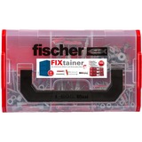 fischer FixTainer-DUOLINE, Dübel hellgrau/rot, mit Schrauben, 181-teilig