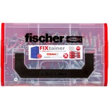 fischer FixTainer-DUOPOWER + Schraube, Dübel hellgrau/rot, mit Schrauben, 210-teilig