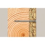 fischer Spanplattenschraube Power-Fast II 6,0x180 Senkkopf 25 Stück, Teilgewinde, verzinkt