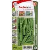 fischer Universaldübel UX GREEN 6x50 R K grün, 20 Stück