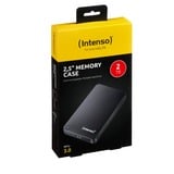 Intenso Memory Case 2 TB, Externe Festplatte schwarz, extern, Micro-USB-B 3.2 Gen 1 (5 Gbit/s)