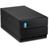LaCie 2big RAID 8 TB, Externe Festplatte schwarz, USB-C 3.2 (5 Gbit/s)