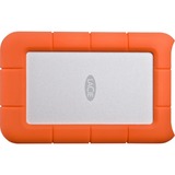 LaCie Rugged Mini 4 TB, Externe Festplatte silber/orange, USB 3.0