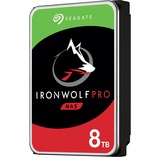 Seagate IronWolf Pro NAS 8 TB CMR, Festplatte SATA 6 Gb/s, 3,5"