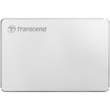 Transcend StoreJet 25C3S 2 TB, Externe Festplatte silber, USB-C 3.2 Gen 1 (5 Gbit/s)